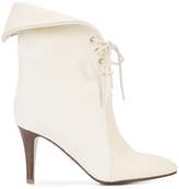 Chloé foldover top ankle boots