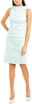 Thumbnail for your product : Sara Campbell Linen-Blend Sheath Dress