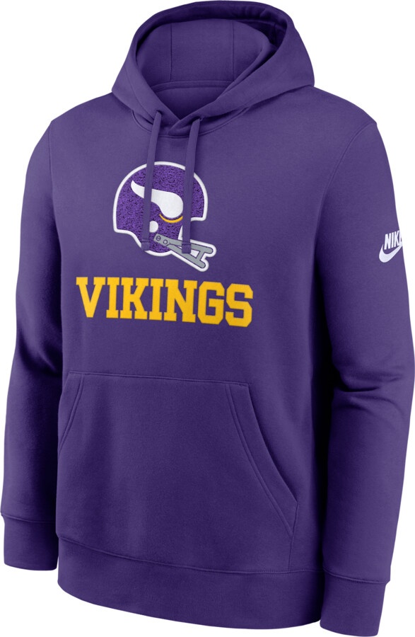 Minnesota Vikings Best Season Rewind Club Nike Men's NFL Pullover Hoodie in Purple | NKDK51LQ9M-WUG