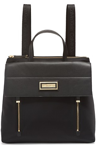 calvin klein nylon backpack