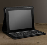 Thumbnail for your product : Restoration Hardware Artisan Leather Hard Shell iPad® Cover With Bluetooth® Keyboard – Ebony