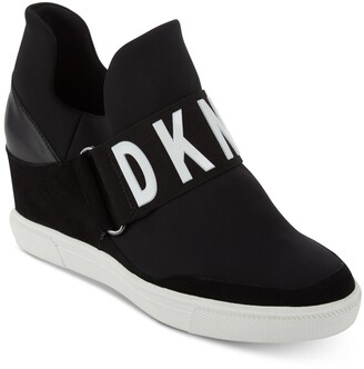 DKNY Women's Cosmos Wedge Sneakers - ShopStyle