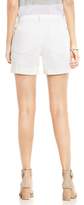 Thumbnail for your product : Vince Camuto White Denim Cuffed Shorts