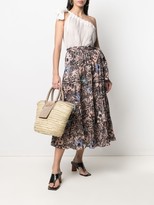 Thumbnail for your product : Ulla Johnson Printed High-Waist Skirt