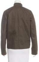 Thumbnail for your product : Haider Ackermann Leather-Accented Lightweight Jacket
