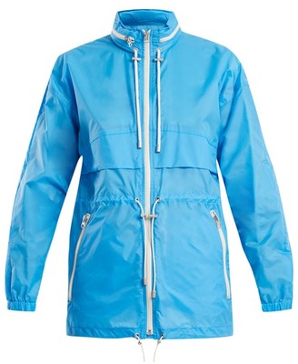 Etoile Isabel Marant Cranden Lightweight Hooded Jacket - Blue