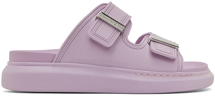 Alexander McQueen Women's Slide Sandals | Shop the world's largest 