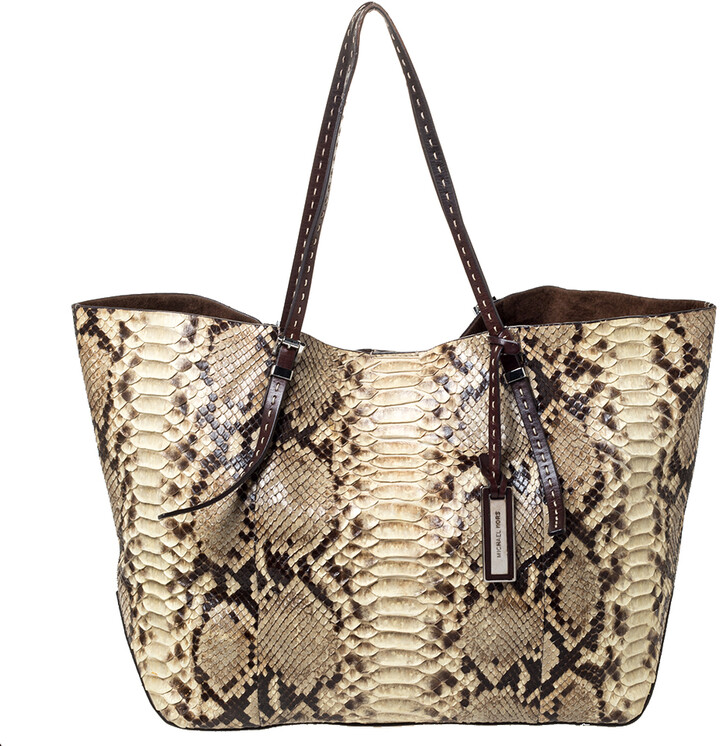 Michael Kors Python Handbags | ShopStyle