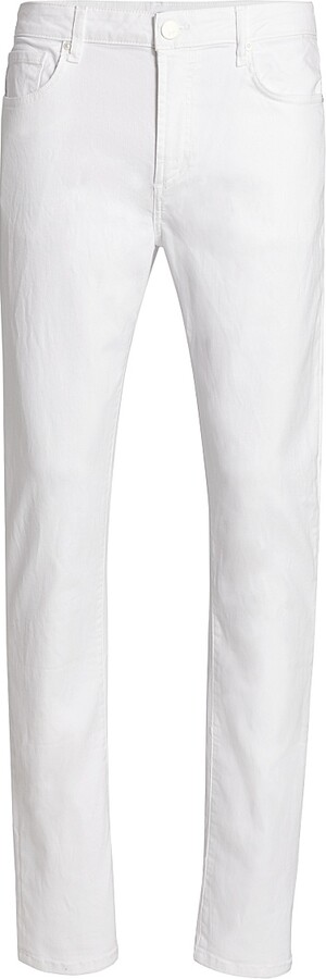 Monfrère Men's Brando Stretch Japanese Slim-Fit Jeans - White - Size 28