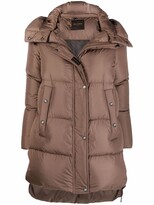 Thumbnail for your product : Moorer Nairobi hooded puffer jacket