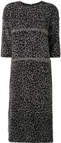 Thumbnail for your product : Comme des Garçons Comme des Garçons Leopard Print Structured Shift Dress