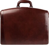 Thumbnail for your product : Bosca Triple Compartment Leather Briefcase