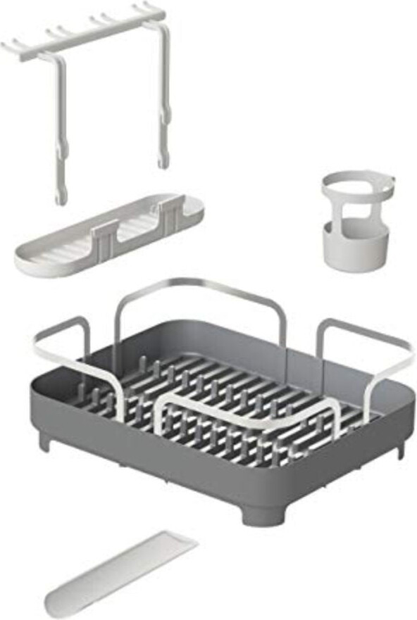 Dish Drying Rack with Drainboard, iMounTEK Detachable 2-Tier Dish