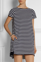 Thumbnail for your product : Sacai Luck striped cotton mini dress