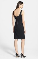 Thumbnail for your product : Milly 'Tucked' Jersey Sheath Dress