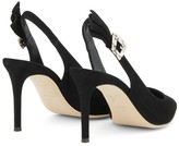 Thumbnail for your product : Giuseppe Zanotti Bejewelled Buckle Slingback Pumps