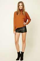 Thumbnail for your product : Forever 21 FOREVER 21+ Contemporary Split-Back Top
