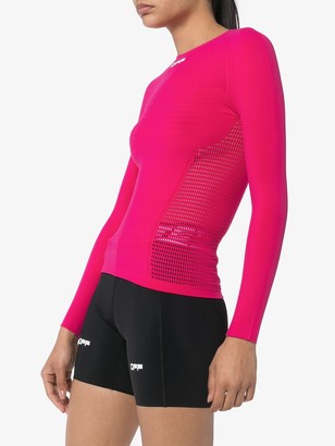 Off-White Active Seamless Long Sleeve Top