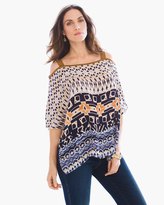 Thumbnail for your product : Seraphita Stamped Poncho