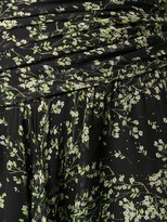 Thumbnail for your product : Giambattista Valli Silk Long-Sleeve Floral Shift Dress