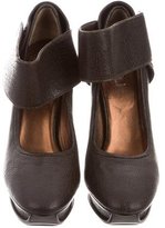 Thumbnail for your product : Calvin Klein Collection Leather Mary Jane Pump