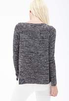 Thumbnail for your product : Forever 21 Marled Knit Sweater