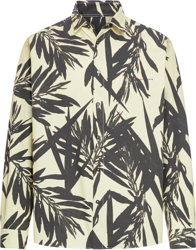 Jacquemus Palm Printed Long-Sleeve Shirt