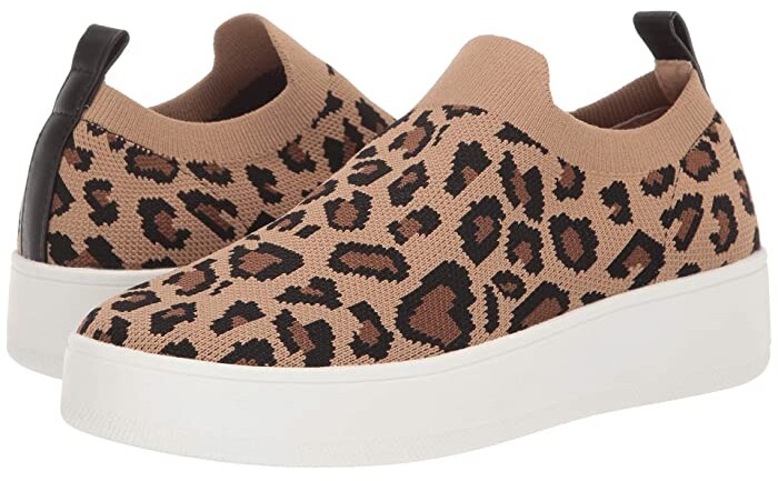 steven by steve madden caprice leopard platform sneakers