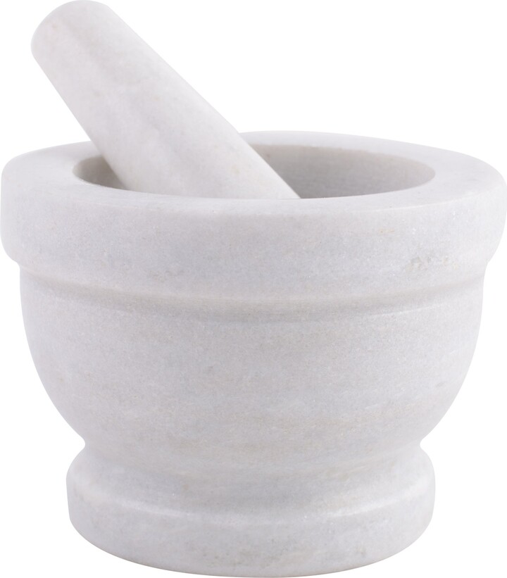 Dunelm Marble Pestle & Mortar Light Brown / Natural ShopStyle Food