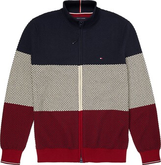 Tommy Hilfiger mens Adaptive Full Zip With Magnetic Zipper Sweater -  ShopStyle