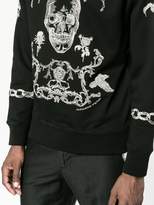 Thumbnail for your product : Alexander McQueen Skull Print Knitted Sweater