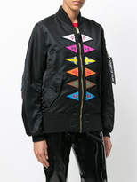 Thumbnail for your product : Marcelo Burlon County of Milan Flags Alpha MA-1 bomber jacket