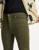 Thumbnail for your product : Topman stretch skinny jeans in khaki