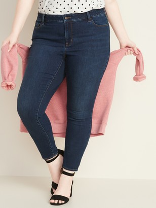 green plus size jeans