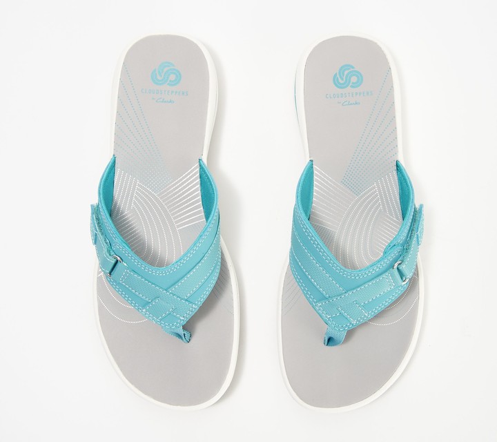 clarks cloudsteppers thongs