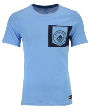 Nike Men's Manchester City Club Team Crest Logo T-Shirt