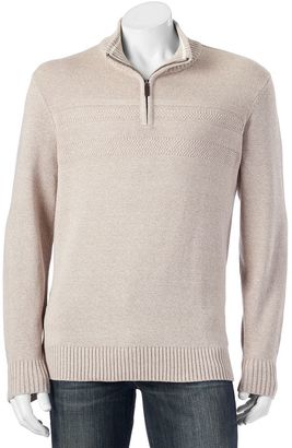 Dockers Big & Tall Classic-Fit Quarter-Zip Sweater