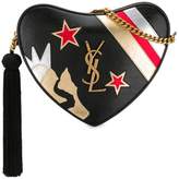 Thumbnail for your product : Saint Laurent heart-shaped shoulder bag