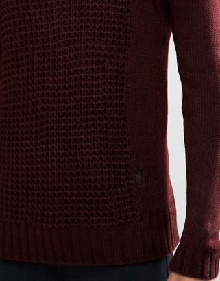 Religion Casey Textured Knit Crew Sweater