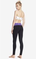 Thumbnail for your product : Express Ikat Print Wide Waistband Yoga Legging