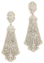 Thumbnail for your product : Kenneth Jay Lane Crystal Clip On Earrings