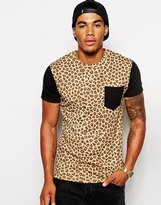 Thumbnail for your product : Criminal Damage T-Shirt With Leopard Print