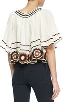Thumbnail for your product : Free People The Way She Moves Embellished Trim Top