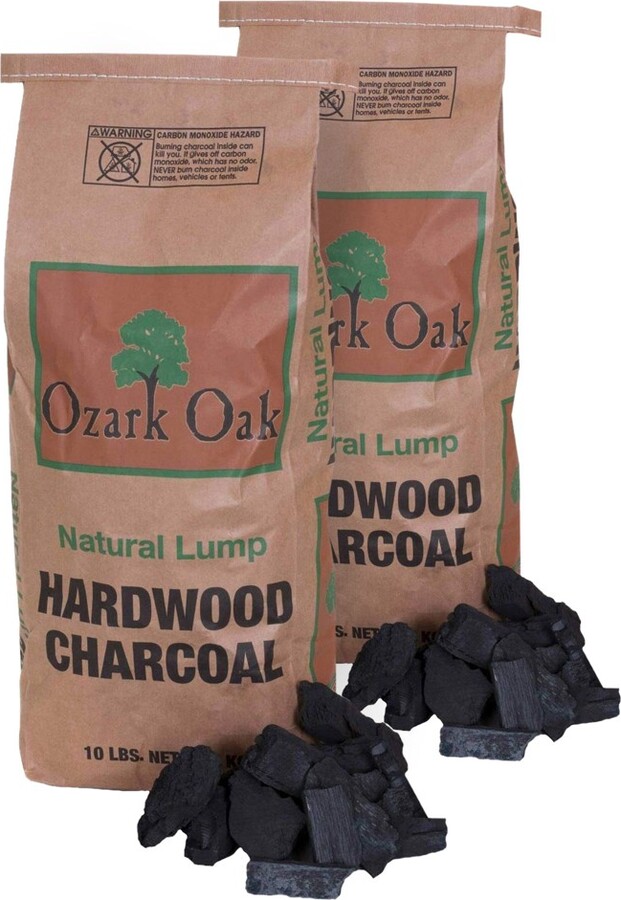 Ozark Oak Premium Natural Arkansas Hardwood Lump Grill and Smoker