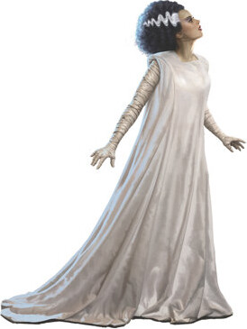 Room Mates Universal Monsters Bride Of Frankenstein Giant Peel and Stick Wall Decals by RoomMates