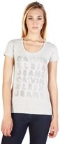 Calvin Klein - T-Shirt Pour Femme (Cwp12l_Gris) - Gris