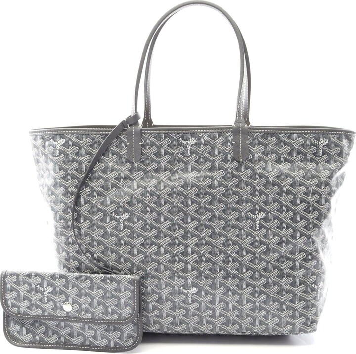 Goyard St. Louis PM Tote Bag PVC Leather