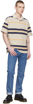 Thumbnail for your product : Schnaydermans Beige Cotton Stripe Polo