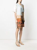Thumbnail for your product : Walter Van Beirendonck Pre-Owned printed T-shirt dress