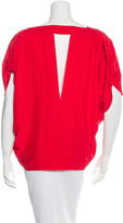 Thumbnail for your product : Alexis Cutout Silk Blouse